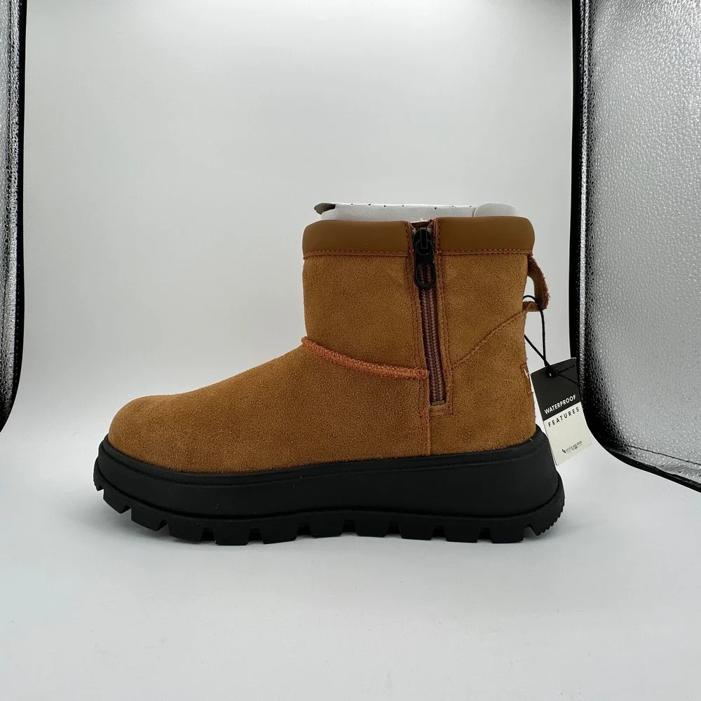 Koolaburra by UGG Koola Mini Hybrid Boot Womens Sz 8 Chestnut‎ Suede 1168010 NEW